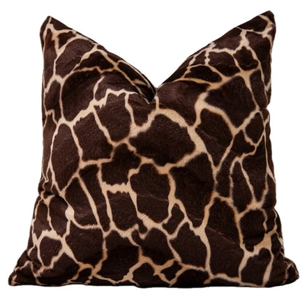 Leopard zebra Print 100% Polyester Velvet Cushion Cover Custom Cushion Covers Bulk