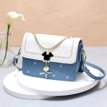 Wholesale Classic Pu Leather Single Shoulder Bag for Women Handmade Fashionable Sling Style Leisure Daily Use