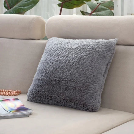 Home Decoration Pillow Washable Polyester Solid Colour Pillow Case Cushion Case