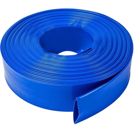 Blue PVC Layflat Discharge Hose 2Inch 3Inch 4 Inch PVC Lay Flat Water Hose
