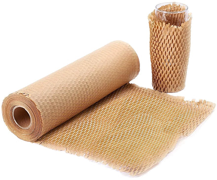 100 Biodegradable Honeycomb rainbow Wedding Making Protective Paper Cushion Envelop High Quality Kraft Void Fill Pad Machinery