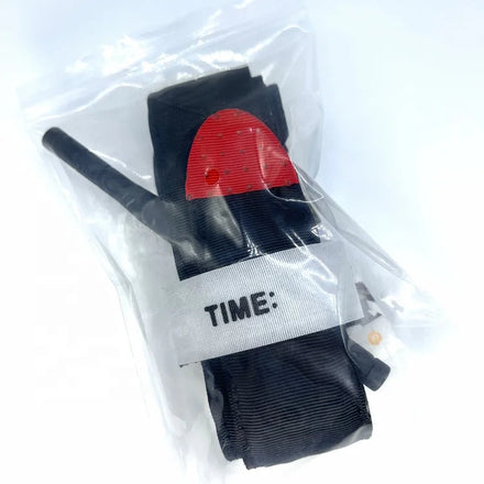 Single-Handed Operation Emergency Outdoor First Aid Life Saving Hemorrhage Control Spinning Tourniquet Hook and Loop Strap