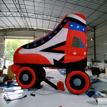 Inflatable Roller Skate Balloon Shoes Model for Advertising /customized Sports Event Decorate Inflatables