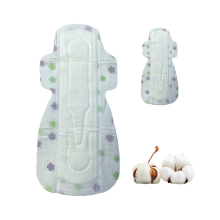 Manufacturer's Privated Label Night Use Organic Cotton Sanitary Napkin Super Breathable for Adults High Disposable Maternity