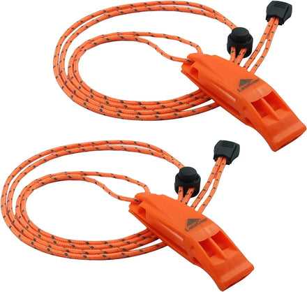 Emergency Safety Whistle with Lanyard for Kayak Life Vest Jacket Boating Fishing Camping Hiking