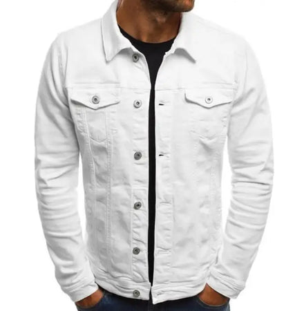 Wholesale Custom logo Blank Casual Streetwear Coats Denim Jeans Mens Jackets Designer Denim Jacket