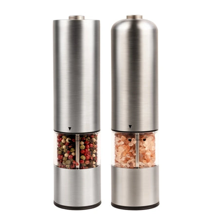 Electric Pepper Mill Battery Model Stainless Steel Body Grinder Can Grind Pepper and Sea Salt