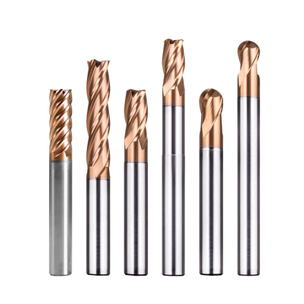 Hot Sale OEM H-BH2 Milling Cutter 2 Flutes Ball Nose End Mill Carbide for Hardened Steels Long Shank