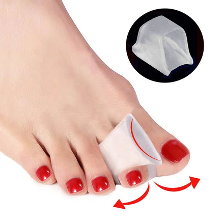 Insole Gel Toe Separators for Overlapping Toes Spreader Bunions Big Toe Alignment Corrector and Spacer HA00792