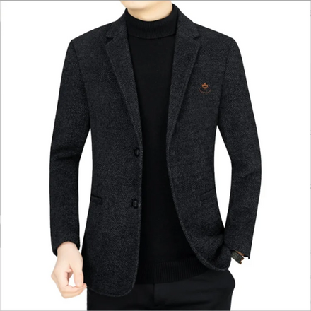 Hot Sale New Men's Woolen Suit Jacket