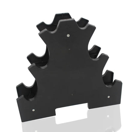 3 Tier Hand Weights Rack for Dumbbells Small Stand Rack Plastic Dumbbell Rack Weightlifting Dumbbell Holder