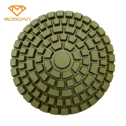 3 Inch Wet Use Resin Diamond Polishing Pads for Terrazzo Concrete Marble Granite Limestone