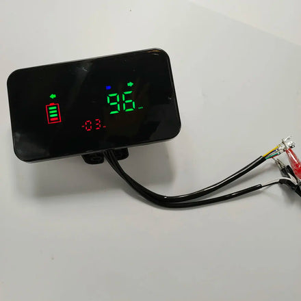 Electric Bicycle Scooter Display Speed Meter 48V60V72V General Instrument With Plastic Install Mount in a Whole Diy Repair Part