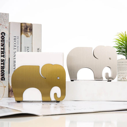 Modern Cartoon Elephant Stainless Steel Napkin Holder Hotel Free Standing Tissue Paper Stand Napkin Holder
