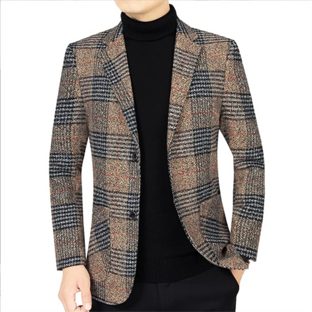 Wholesale Men's Spring Business Casual Suit Varsity Coat