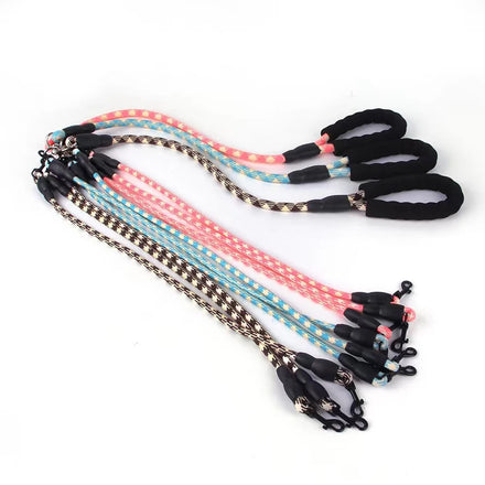 Heavy Duty Three Dog Leash No Tangle 3 in 1 Dog Leash Triple Pet Coupler Leash for Walking One Two Three Dogs Cats