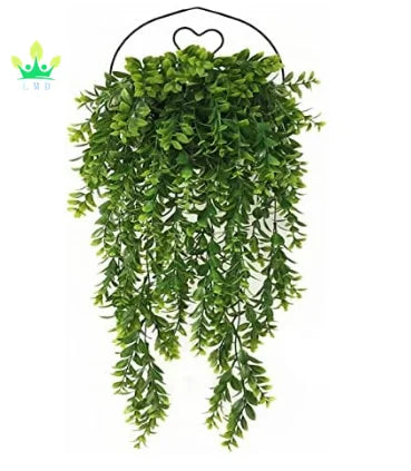 Artificial Eucalyptus Ivy Vines Plastic Hanging Plants Wall Decoration Elegant Plastic Artificial Plants for Interior Design