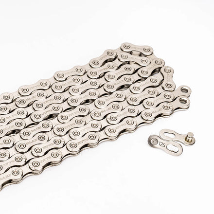 ZTTO 12-Speed Silver Chain for MTB Road Bike 12V Eagle 12S 1x12 Connector Included 126L Links Bicycle Chain