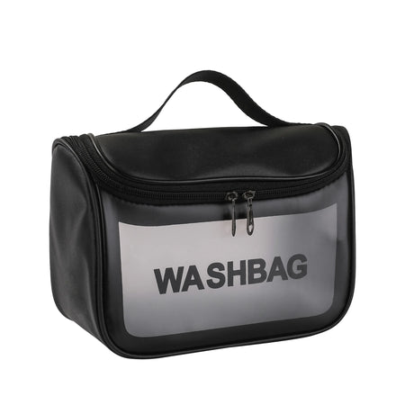 The Newest Translucent Handbag Large Capacity Storage Bag Frosted Texture Wash Bag Pvc Makeup Bag