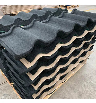 SANGOBUILD Factory Villa Rooftop Design Congo India Stone Coated Metal Roof Tiles Galvalume Corrugated Metal Roofing Sheets