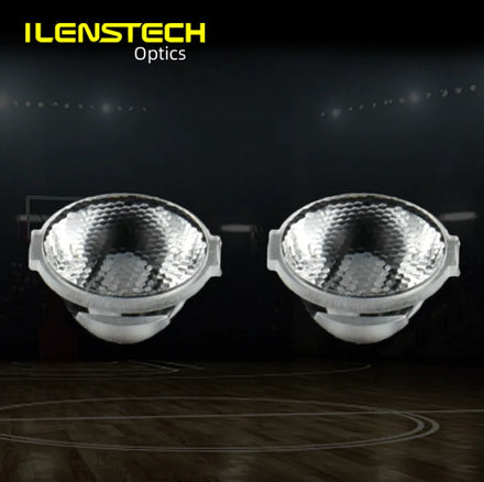 Ilenstech Ilens705 13mm Mini Lens 3030 Led 45 Degree Medium Beam Angle Lentes for Facade Lighting