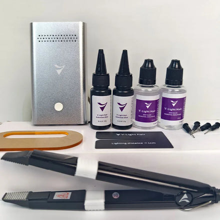 For Ultrasonic Hair Extension Tool Set with Strongly Fixed Adhesive Application in 20 Minutes for Commercial Use