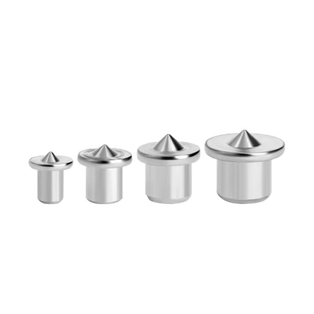 LAVIE 4pcs 6/8/10/12mm Tool Power Dowel Pins Center Point Set Dowel Tenon Center Set for Woodworking-C PJ003