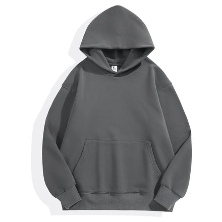 Wholesale Blank Heavyweight Customized Embroidered Embossed Printed Logo Men Fleece Oversized Hoodies Sweatshirts
