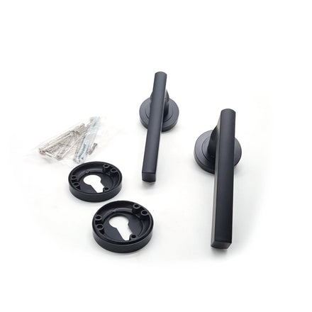 German PVC Steel Materials Door Knobs Cheap Price Lever Door Handle for Asian Market