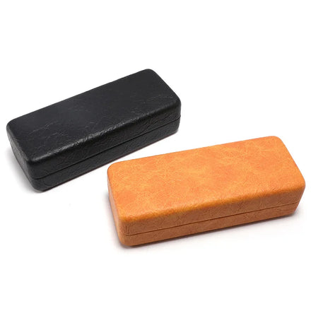 Wholesale New Custom Logo Eco-friendly OEM Brand PU Leather Optical Glasses & Sunglasses Cases with Packing Box
