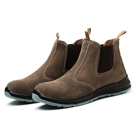 CEATSAFETV Wholesale Rubber Bottom High-top Men's Wear-resistant Martin Boots Trendy Men's Tooling Shoes