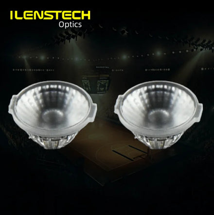 Ilenstech 3030 Led Spot Light Lens 60 Degree Pmma Optical Lens 13mm Round Lens