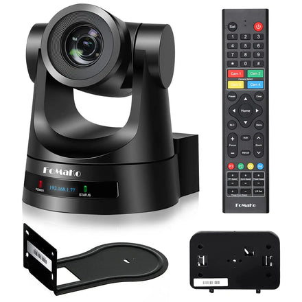 FoMaKo HDMI PTZ Camera with 30X Optical Zoom Simultaneous 3G-SDI HDMI IP PoE Camera for Church Worship Video Production