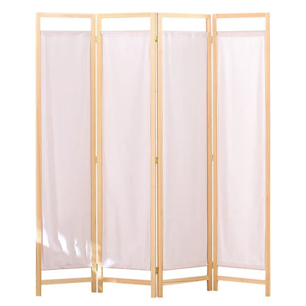Addreen ABS-001 Bamboo Wood Freestanding Louver Room Dividers Partitions Screen 180x40cm Multi-Functional Dining Room Folding