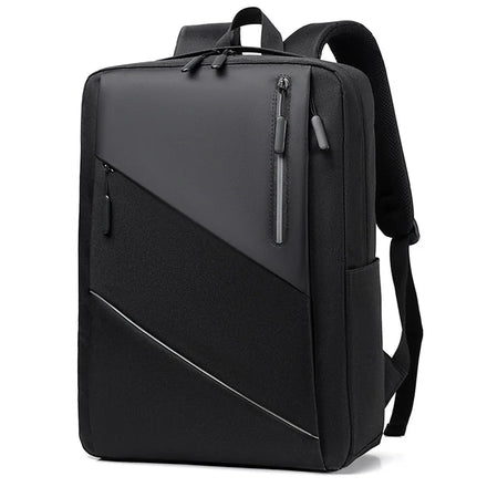 Fashionable Lightweight Computer Backpack Night Reflective Strip Design Laptop Backpack