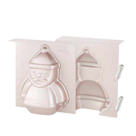 Chefmade Wk9946 Bakeware Carbon Steel Non-Stick Santa Claus Cake Mold for Christmas Season