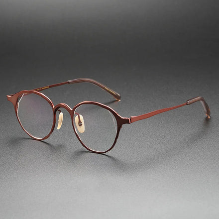 Shenzhen Pure Titanium Optical Frame Eyewear 0064 Eyeglasses Optical Frame Pure Titanium Optical Frame Eyewear Designer