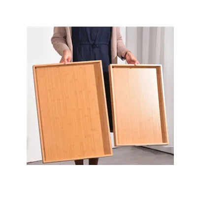 Rectangular Large Baking Tray Bamboo Serving bamboo Tray
