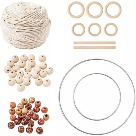 Diy Macrame Supplies Best for Macrame Plant Hanger Wall Hanging Natural Cotton Macrame Cord Kit