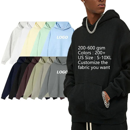Sudadera Para Mujeres Heavyweight Oversized Terry Pullover Custom Sweat-shirt Blank Women Unisex Embroidered Hoodie & Sweatshirt