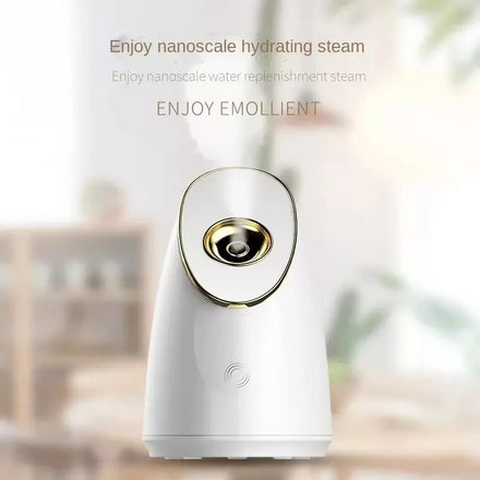 Facial Steamer Hot Cold Nano Ionic Mist Ultrasonic Deep Hydrating Face Sauna Spa Humidifier Atomizer Professional Portable