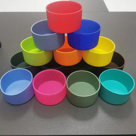 Silicone Boot Water Bottles Protective Anti-Slip Bottom Sleeve Cover 12-40 oz Eco-Friendly Bar Accessories