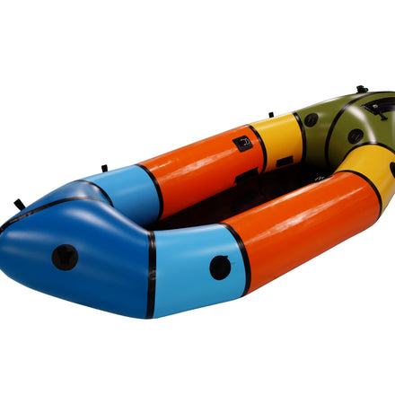 Customized Top Sale Light Weight TPU 1-Person Inflatable Packraft/ Bike Raft Paddle Kayak