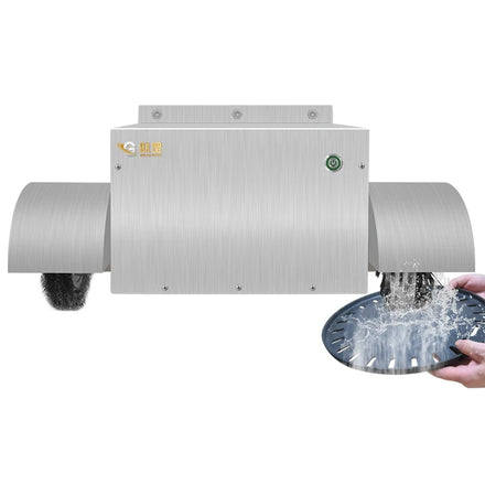 Double Headed Bbq Net Cleaning Machine High Speed 201 Stainless Steel