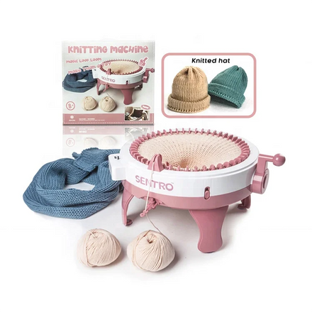 Diy Multi-functional Handcraft Weaving Loom Wool Knitting Machine Toys Hand Sentro Knitting Machine 48 Needles for Girls