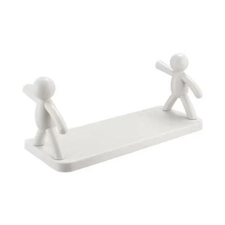No-drill Corner Plastic Shelf Shower Storage Rack Holder for Kitchen Toilet Organizer Bathroom Accessories Bathroom Shelves