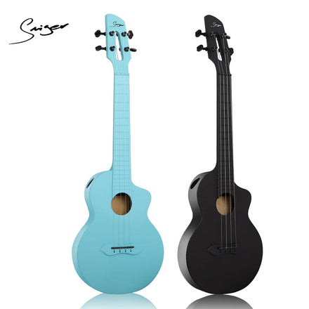 Smiger New Design 24 Inch OEM Uke Music Gift Carbon Fiber Travel Ukelele Beginner Ukulele Concert