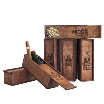 Tailai Unleash Sophistication with Our Premium Wooden Cigar Box: a Testament to Luxury and Style for the Contemporary Gentleman