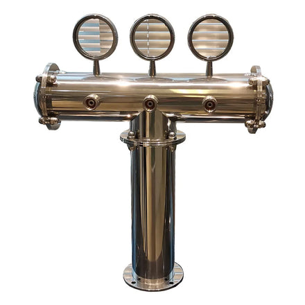 T Tower 3 Ways Beer Tower with Lighting Medal