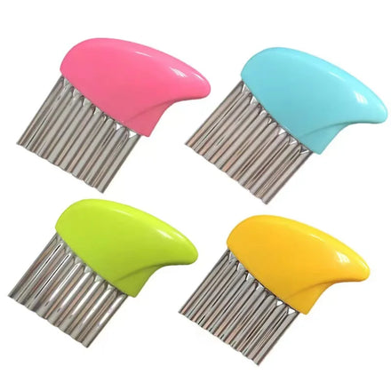 Food Grade Crinkle Potato Cutter with Home and Kitchen Stainless Steel Manual and Plastic Handle Crinkle Cutting Knife